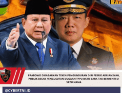Prabowo Dikabarkan Teken Pengunduran Diri Febrie Adriansyah, Publik Desak Pengusutan Dugaan TPPU Batu Bara Tak Berhenti di Satu Nama