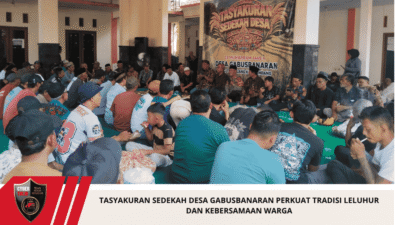 Tasyakuran Sedekah Desa Gabusbanaran Perkuat Tradisi Leluhur dan Kebersamaan Warga