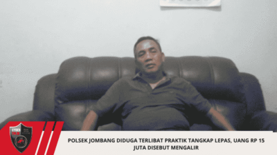 Polsek Jombang Diduga Terlibat Praktik Tangkap Lepas, Uang Rp 15 Juta Disebut Mengalir