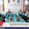 Polresta Cirebon Perkuat Solidaritas TNI-Polri Kunjungi Lanal dan Denpom III/3 Cirebon