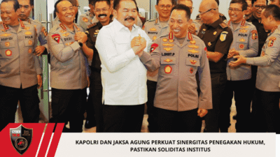 Kapolri dan Jaksa Agung Perkuat Sinergitas Penegakan Hukum, Pastikan Soliditas Institus