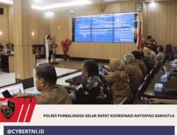 Polres Purbalingga Gelar Rapat Koordinasi Antisipasi Karhutla