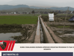 Kuwu Cikalahang Kusnan Apresiasi Kegiatan Program P3-TGAI di Desanya