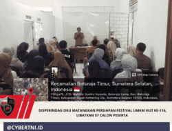 Disperindag OKU Matangkan Persiapan Festival UMKM HUT ke-116, Libatkan 57 Calon Peserta