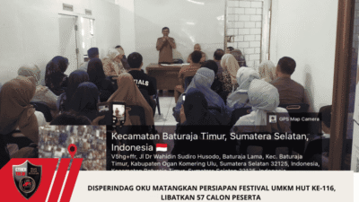 Disperindag OKU Matangkan Persiapan Festival UMKM HUT ke-116, Libatkan 57 Calon Peserta