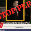 Media CyberTNI.id Resmi Umumkan STOP PERS terhadap Muhammad Deni Ardiansyah