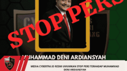 Media CyberTNI.id Resmi Umumkan STOP PERS terhadap Muhammad Deni Ardiansyah