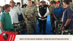 Bantu Petani Hadapi Kemarau, Korem 081/DSJ Optimalkan Irpom