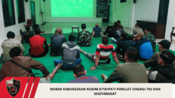 Nobar Kebangsaan Kodim 0718/Pati Perkuat Sinergi TNI dan Masyarakat