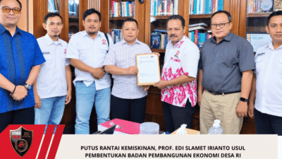 Putus Rantai Kemiskinan, Prof. Edi Slamet Irianto Usul Pembentukan Badan Pembangunan Ekonomi Desa RI