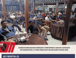 Dandim 0208/Asahan Bersama Forkopimda Asahan Saksikan Ketangguhan La Furia Roja Raih Gelar Juara Dunia 2026
