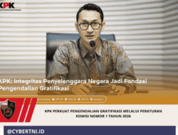 KPK Perkuat Pengendalian Gratifikasi Melalui Peraturan Komisi Nomor 1 Tahun 2026