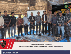 Dandim 0620/Kab. Cirebon Hadirkan Edukasi Bahaya Narkoba Kepada Masyarakat