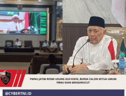 PWNU Jatim Resmi Usung Gus Kikin, Bursa Calon Ketua Umum PBNU Kian Mengerucut