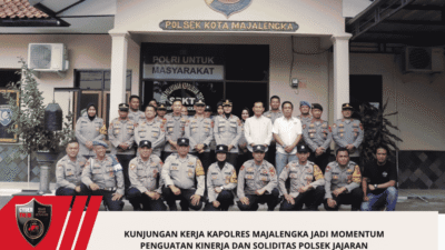 Kunjungan Kerja Kapolres Majalengka Jadi Momentum Penguatan Kinerja dan Soliditas Polsek Jajaran