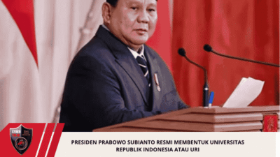 Presiden Prabowo Subianto resmi membentuk Universitas Republik Indonesia atau URI