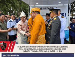 Ide Bupati OKU: Mobile Water Purifier Pertama di Indonesia, TIRRA DRINK Resmi Diluncurkan Gubernur Sumsel, Kado Inovatif Perumda Tirta Raja di HUT ke-116 OKU