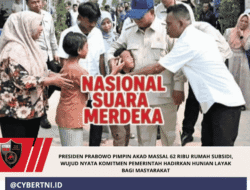 Presiden Prabowo Pimpin Akad Massal 62 Ribu Rumah Subsidi, Wujud Nyata Komitmen Pemerintah Hadirkan Hunian Layak bagi Masyarakat