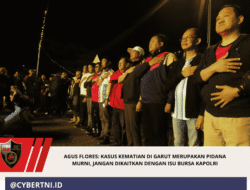 Agus Flores: Kasus Kematian di Garut Merupakan Pidana Murni, Jangan Dikaitkan dengan Isu Bursa Kapolri