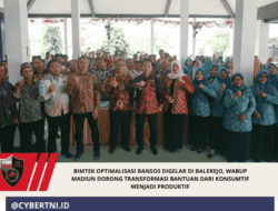Bimtek Optimalisasi Bansos Digelar di Balerejo, Wabup Madiun Dorong Transformasi Bantuan dari Konsumtif Menjadi Produktif