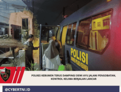 Polres Kebumen Terus Dampingi Dewi Ayu Jalani Pengobatan, Kontrol Kelima Berjalan Lancar