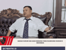 Kaidah Hukum Hak Asasi Manusia yang Dilindungi Hukum di Indonesia