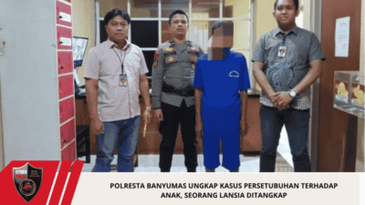 Polresta Banyumas Ungkap Kasus Persetubuhan Terhadap Anak, Seorang Lansia Ditangkap