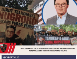BRSK Desak KPK Usut Tuntas Dugaan Korupsi Proyek Notifikasi Perbankan BRI–Telkom Bernilai Rp2 Triliun