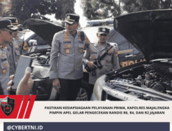 Pastikan Kesiapsiagaan Pelayanan Prima, Kapolres Majalengka Pimpin Apel Gelar Pengecekan Randis R6, R4, dan R2 Jajaran