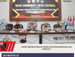 Polres Kebumen Perkuat Sinergi Antisipasi Kekeringan dan Karhutla