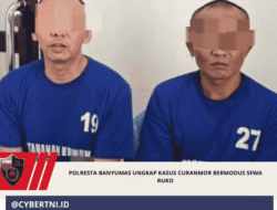 Polresta Banyumas Ungkap Kasus Curanmor Bermodus Sewa Ruko