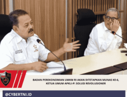 Badan Perekonomian UMKM RI Akan Ditetapkan Munas Ke-6, Ketua Umum APKLI-P: Solusi Revolusioner
