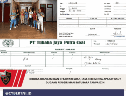 Diduga Diancam dan Ditawari Suap, LSM-KCBI Minta Aparat Usut Dugaan Pengiriman Batubara Tanpa Izin