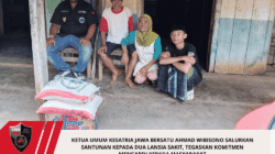 Ketua Umum Kesatria Jawa Bersatu Ahmad Wibisono Salurkan Santunan kepada Dua Lansia Sakit, Tegaskan Komitmen Mengabdi kepada Masyarakat