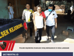 Polsek Kejobong Evakuasi ODGJ Mengamuk di Desa Langgar