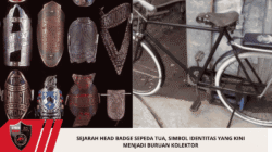 Sejarah Head Badge Sepeda Tua, Simbol Identitas yang Kini Menjadi Buruan Kolektor