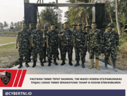 PASTIKAN TMMD TEPAT SASARAN, TIM WASEV KOREM 072/PAMUNGKAS TINJAU LOKASI TMMD SENGKUYUNG TAHAP III KODIM 0709/KEBUMEN