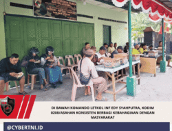 Di Bawah Komando Letkol Inf Edy Syahputra, Kodim 0208/Asahan Konsisten Berbagi Kebahagiaan dengan Masyarakat