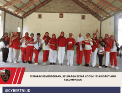 Semarak Kemerdekaan, Keluarga Besar Kodim 1314/Gorut Adu Kekompakan