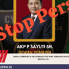MEDIA CYBERTNI.ID KELUARKAN STOP PERS TERHADAP AKP PURN SAYUTI, S.H.