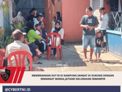 Memeriahkan HUT RI di Kampung Sangat di Dukung Dengan Semangat Warga Jatisari Kelurahan Semampir