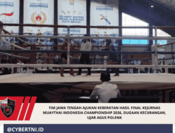 Tim Jawa Tengah Ajukan Keberatan Hasil Final Kejurnas Muaythai Indonesia Championship 2026, Dugaan Kecurangan, Ujar Agus Polenk