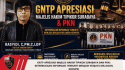 GNTP APRESIASI MAJELIS HAKIM TIPIKOR SURABAYA DAN PKN: KETERBUKAAN INFORMASI TERBUKTI MENJADI SENJATA MELAWAN KORUPSI