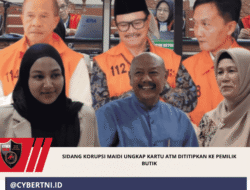 Sidang Korupsi Maidi Ungkap Kartu ATM Dititipkan ke Pemilik Butik