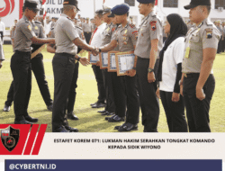 Estafet Korem 071: Lukman Hakim Serahkan Tongkat Komando kepada Sidik Wiyono