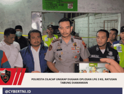 Polresta Cilacap Ungkap Dugaan Oplosan LPG 3 Kg, Ratusan Tabung Diamankan