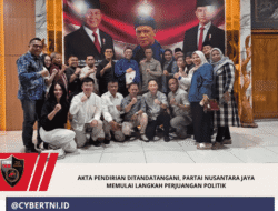 Akta Pendirian Ditandatangani, Partai Nusantara Jaya Memulai Langkah Perjuangan Politik