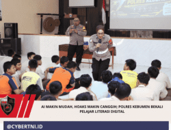 AI Makin Mudah, Hoaks Makin Canggih; Polres Kebumen Bekali Pelajar Literasi Digital