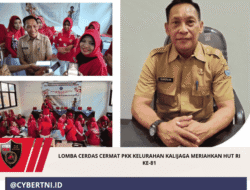 Lomba Cerdas Cermat PKK Kelurahan Kalijaga Meriahkan HUT RI Ke-81