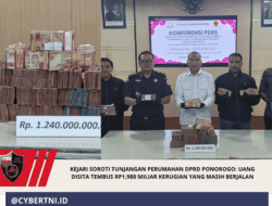 Kejari Soroti Tunjangan Perumahan DPRD Ponorogo: Uang Disita Tembus Rp1,988 Miliar Kerugian yang Masih Berjalan